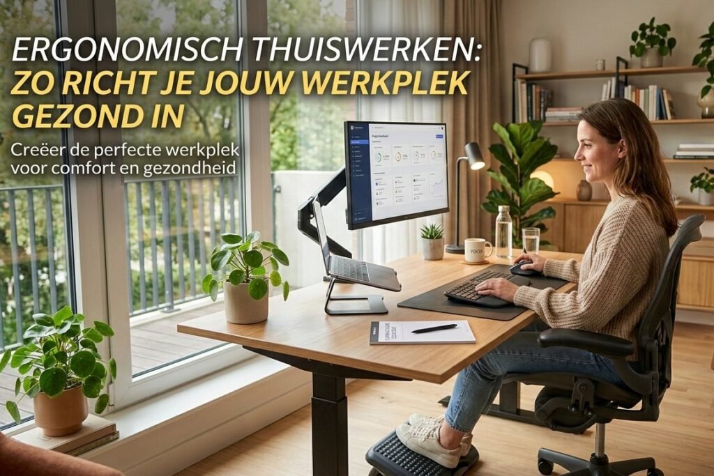 Ergonomisch Thuiswerken: Zo Richt Je Jouw Werkplek Gezond In ergonomisch thuiswerken zo richt je jouw werkplek gezond in