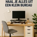 kleine werkplek inrichten