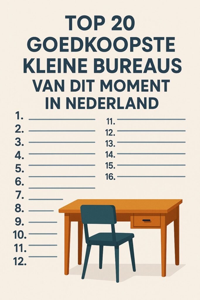 top 20 goedkoopste kleine bureaus van dit moment in nederland